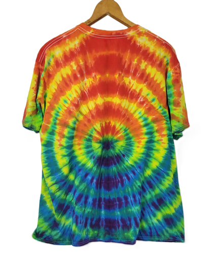 The Rainbow WigWag Tie-Dye T-Shirt – Adult, Unisex, Size XXL