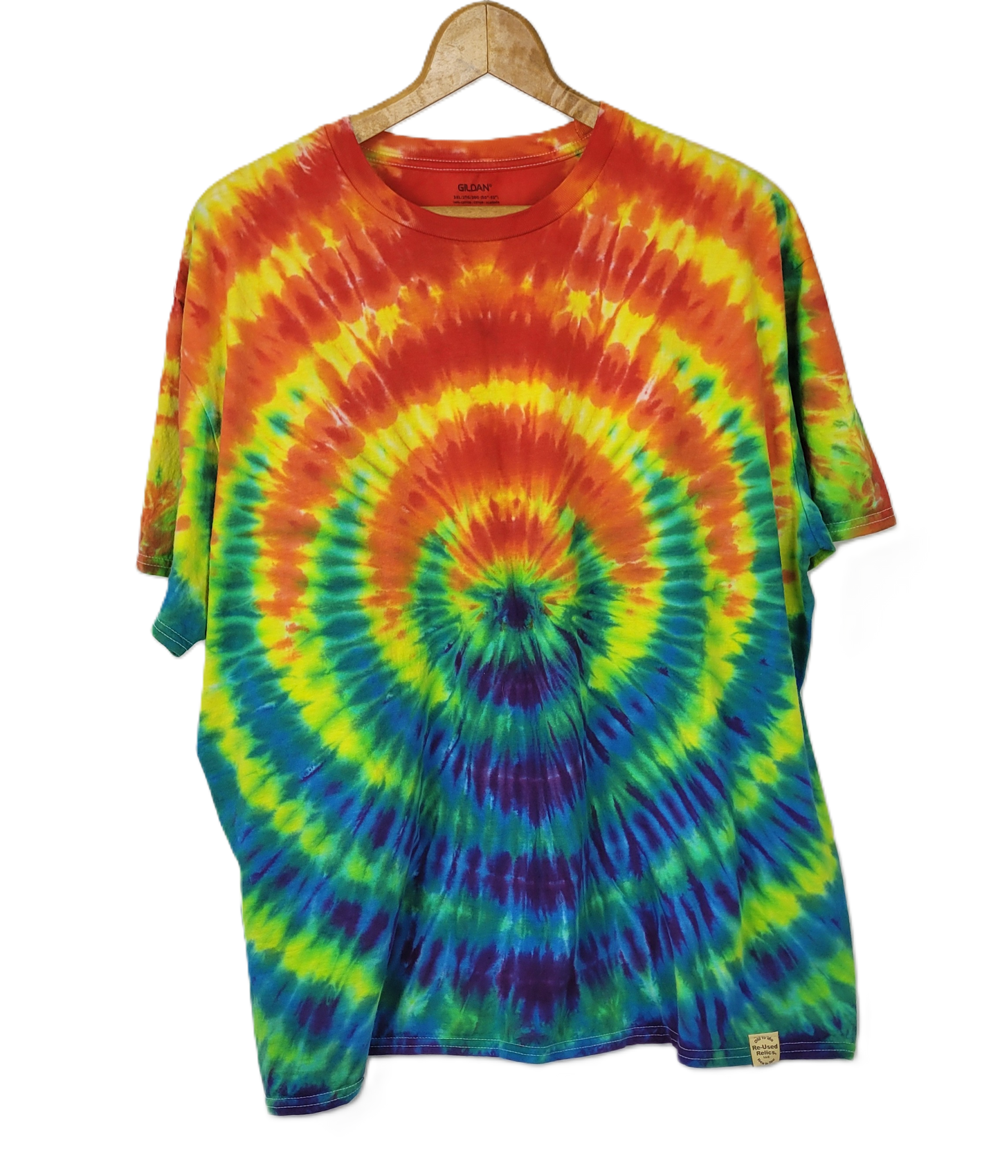 The Rainbow WigWag Tie-Dye T-Shirt – Adult, Unisex, Size XXL