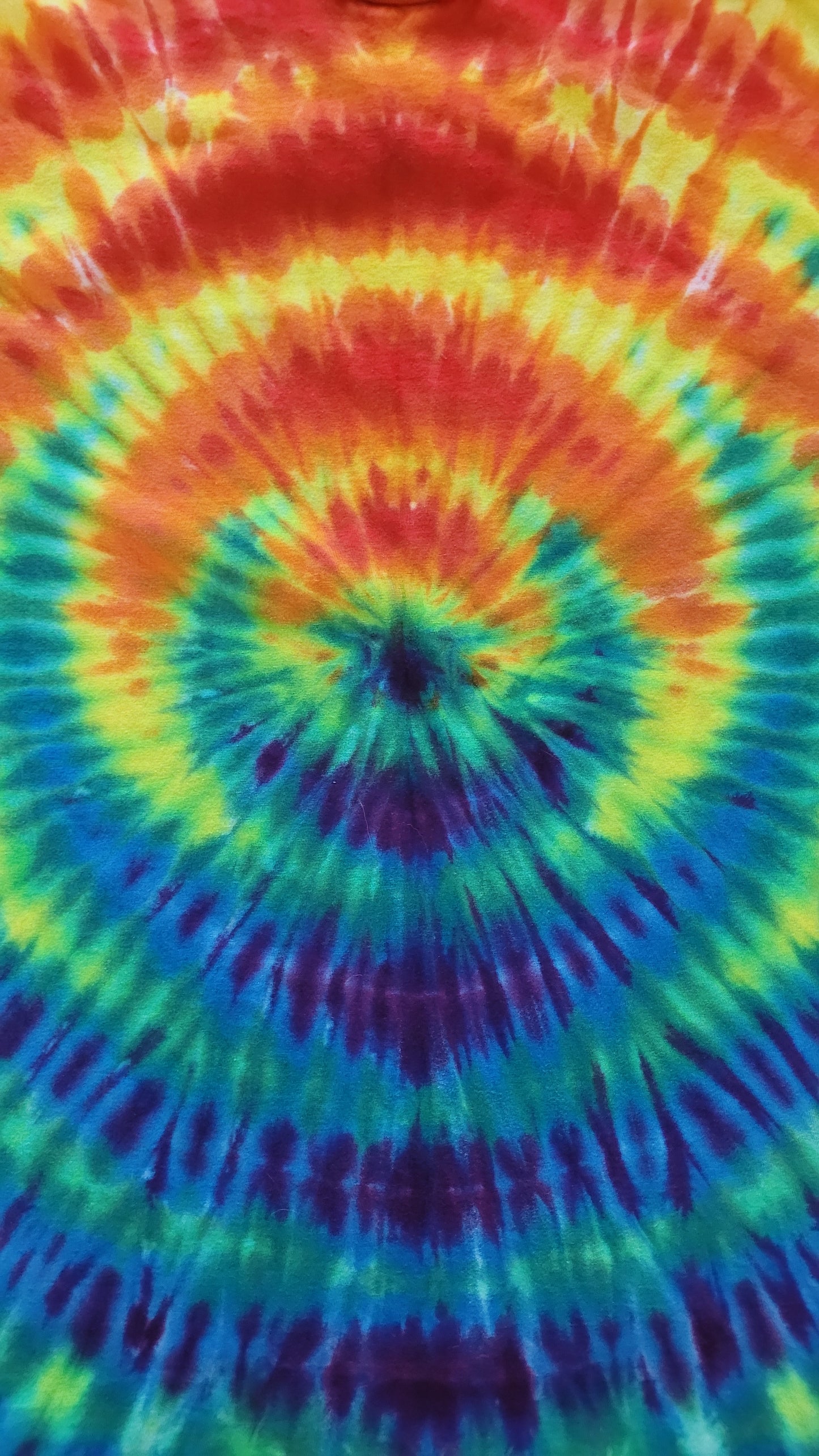 The Rainbow WigWag Tie-Dye T-Shirt – Adult, Unisex, Size XXL