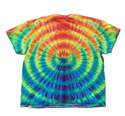 The Rainbow WigWag Tie-Dye T-Shirt – Adult, Unisex, Size XXL