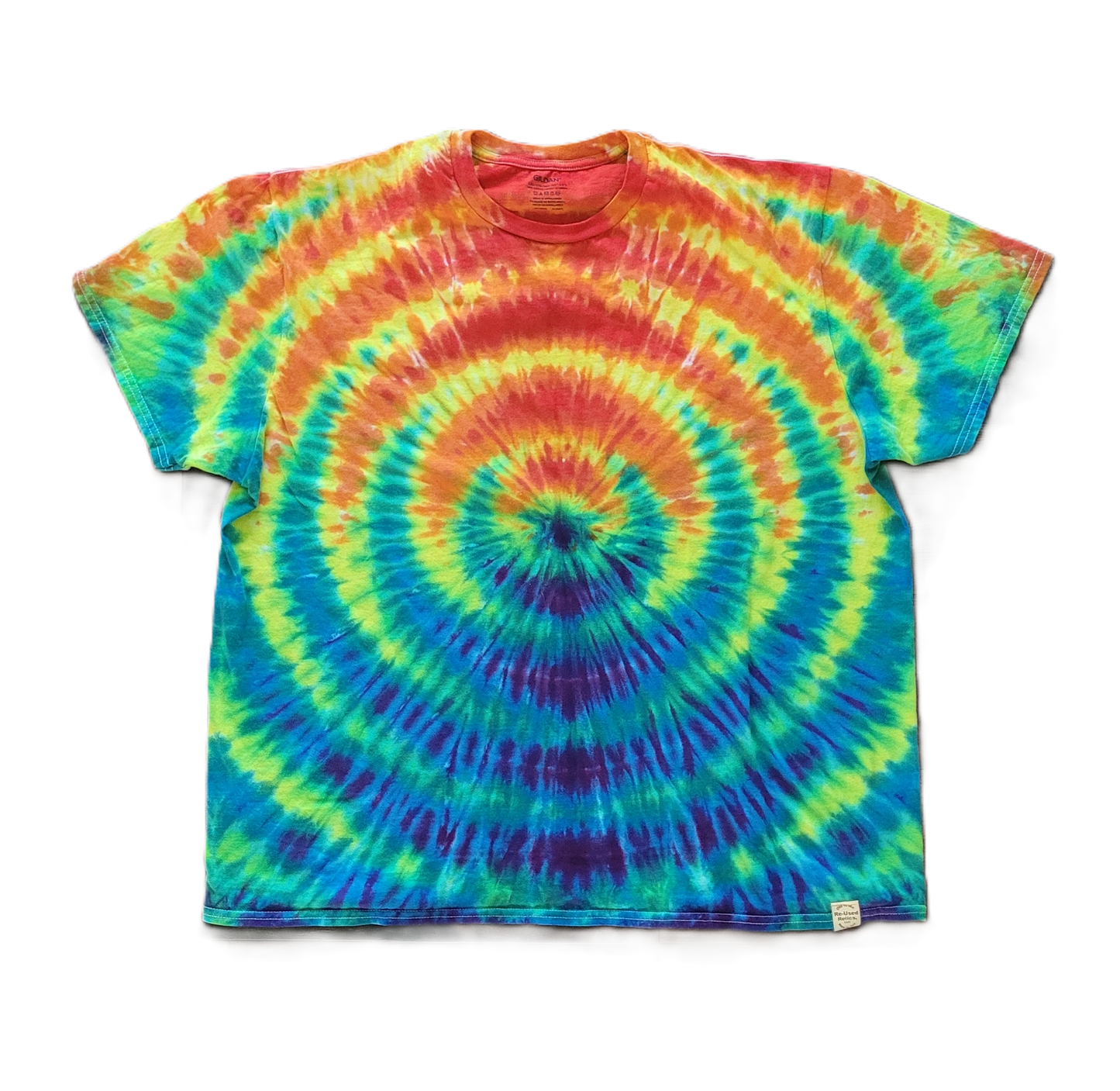 The Rainbow WigWag Tie-Dye T-Shirt – Adult, Unisex, Size XXL