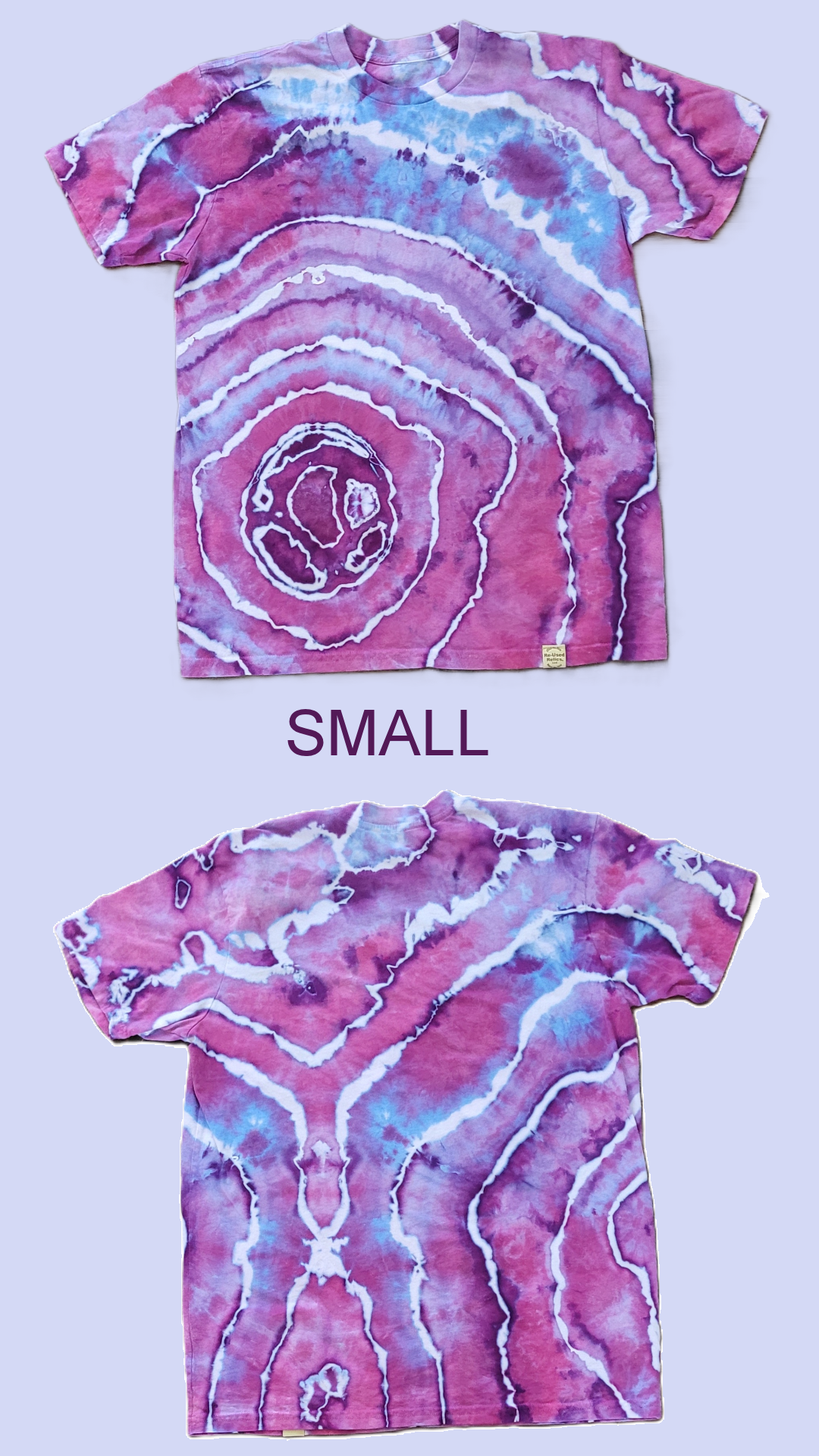 Amethyst Rings Tie-Dye T-Shirt - Unisex