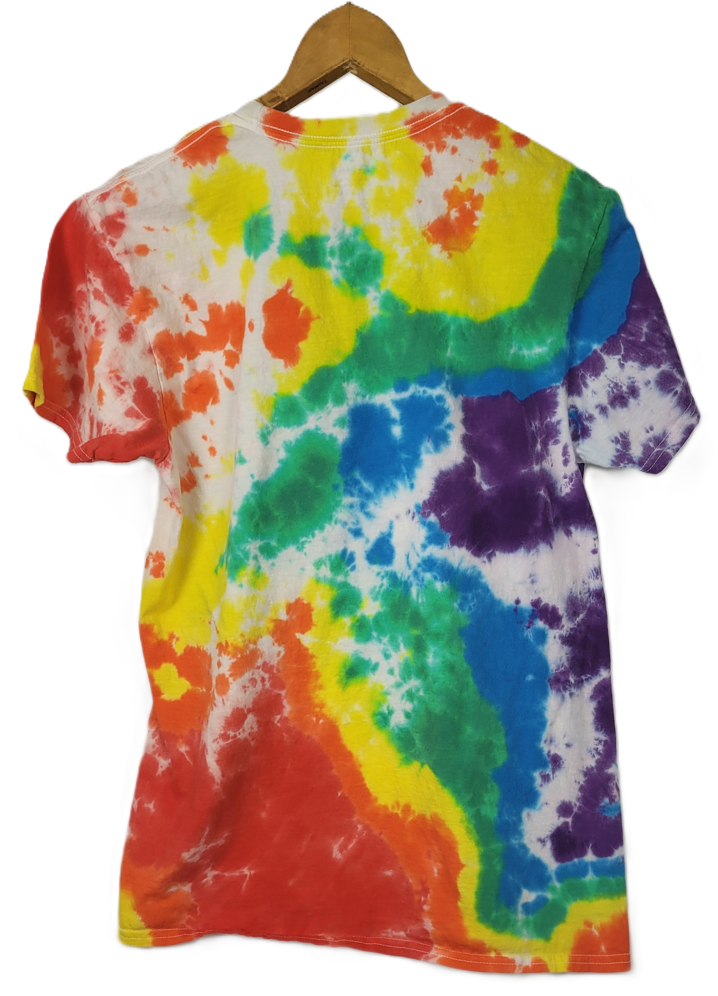 Technicolor Dreamscape  Tie-Dye T-Shirt - Adult, Unisex, Size M - Re-Used Relics
