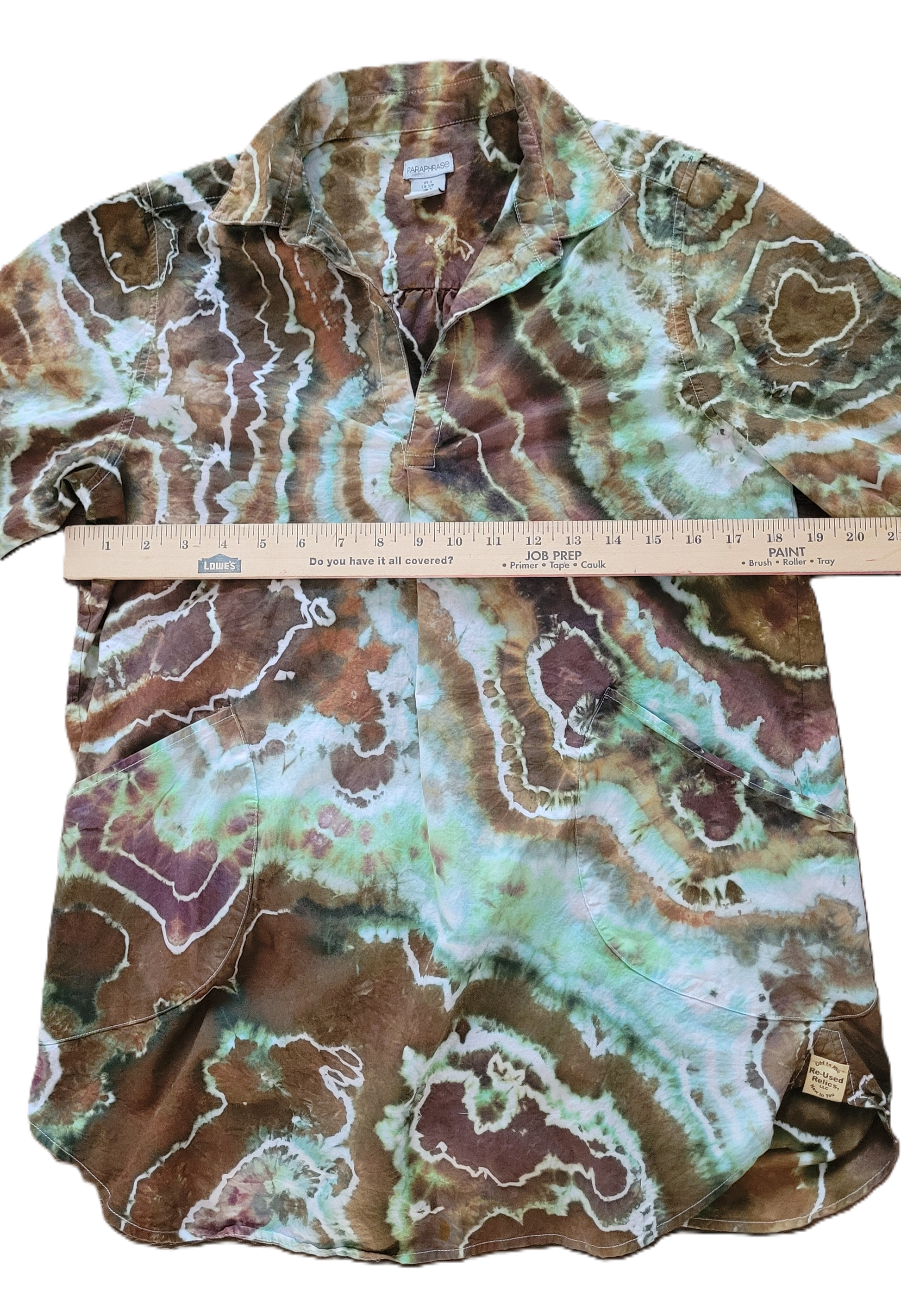 Earth & Ether Tunic Upcycle– Adult. Ladies, Size S