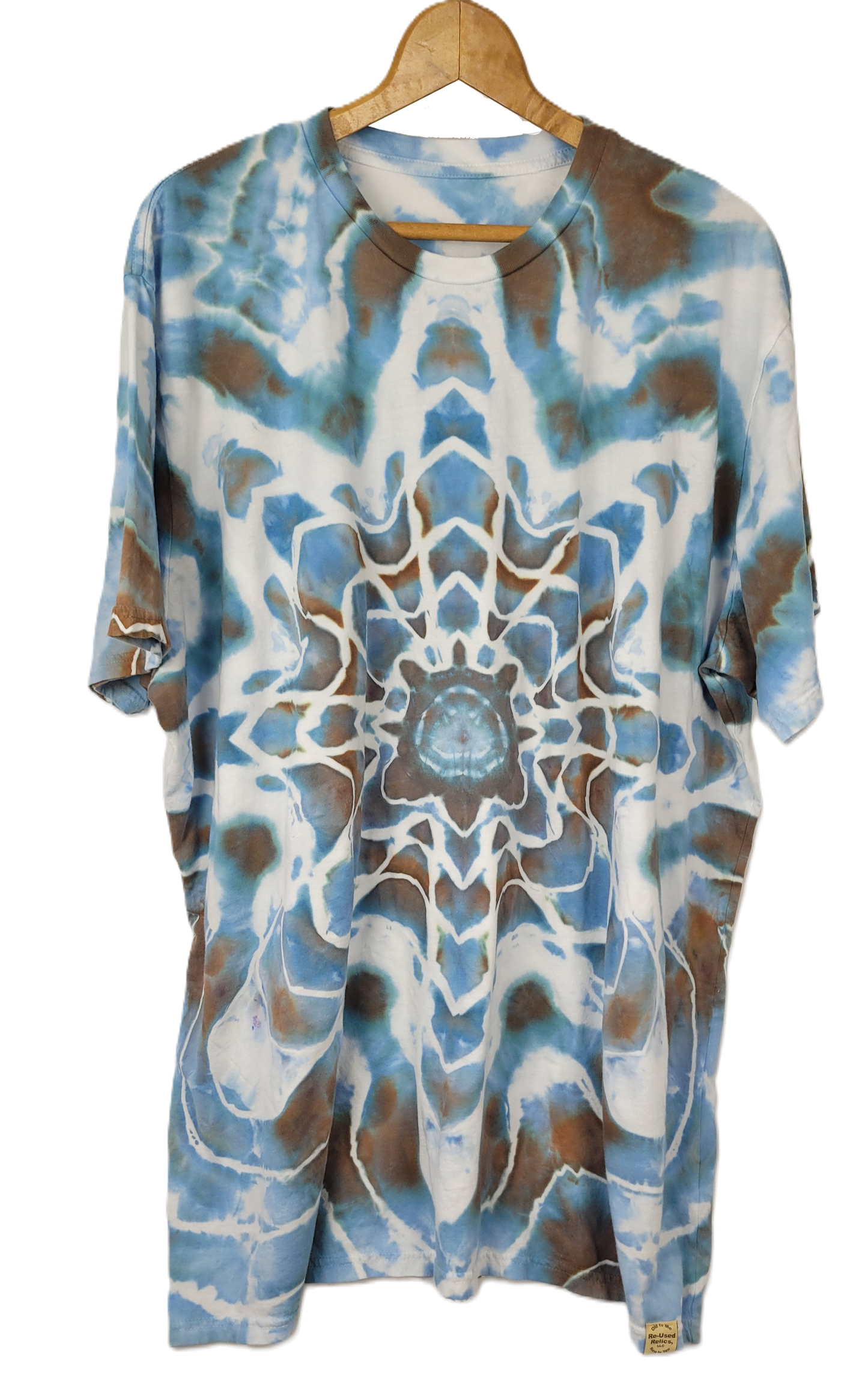 The Steel Snowflake Tie-Dye T-Shirt – Adult, Unisex, Size XXXL