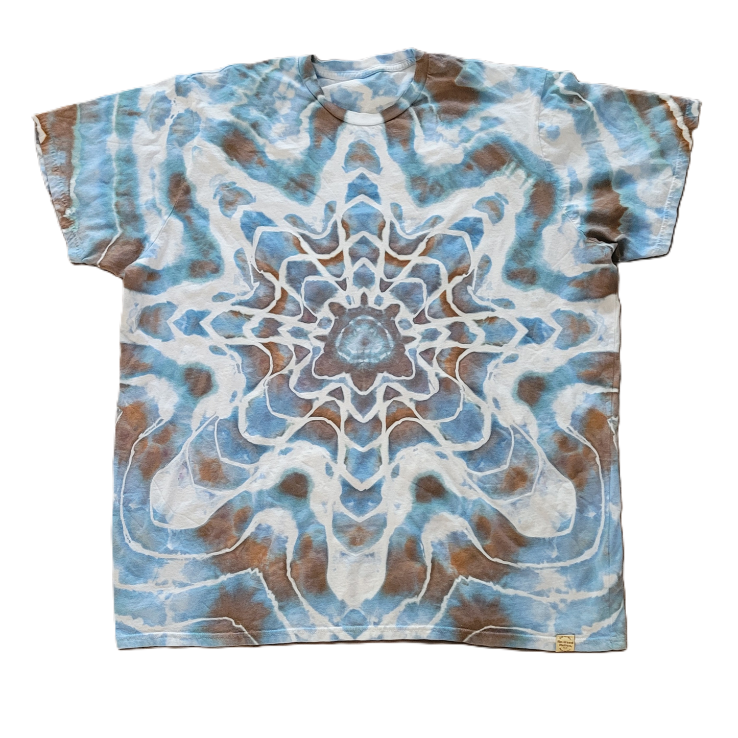 The Steel Snowflake Tie-Dye T-Shirt – Adult, Unisex, Size XXXL
