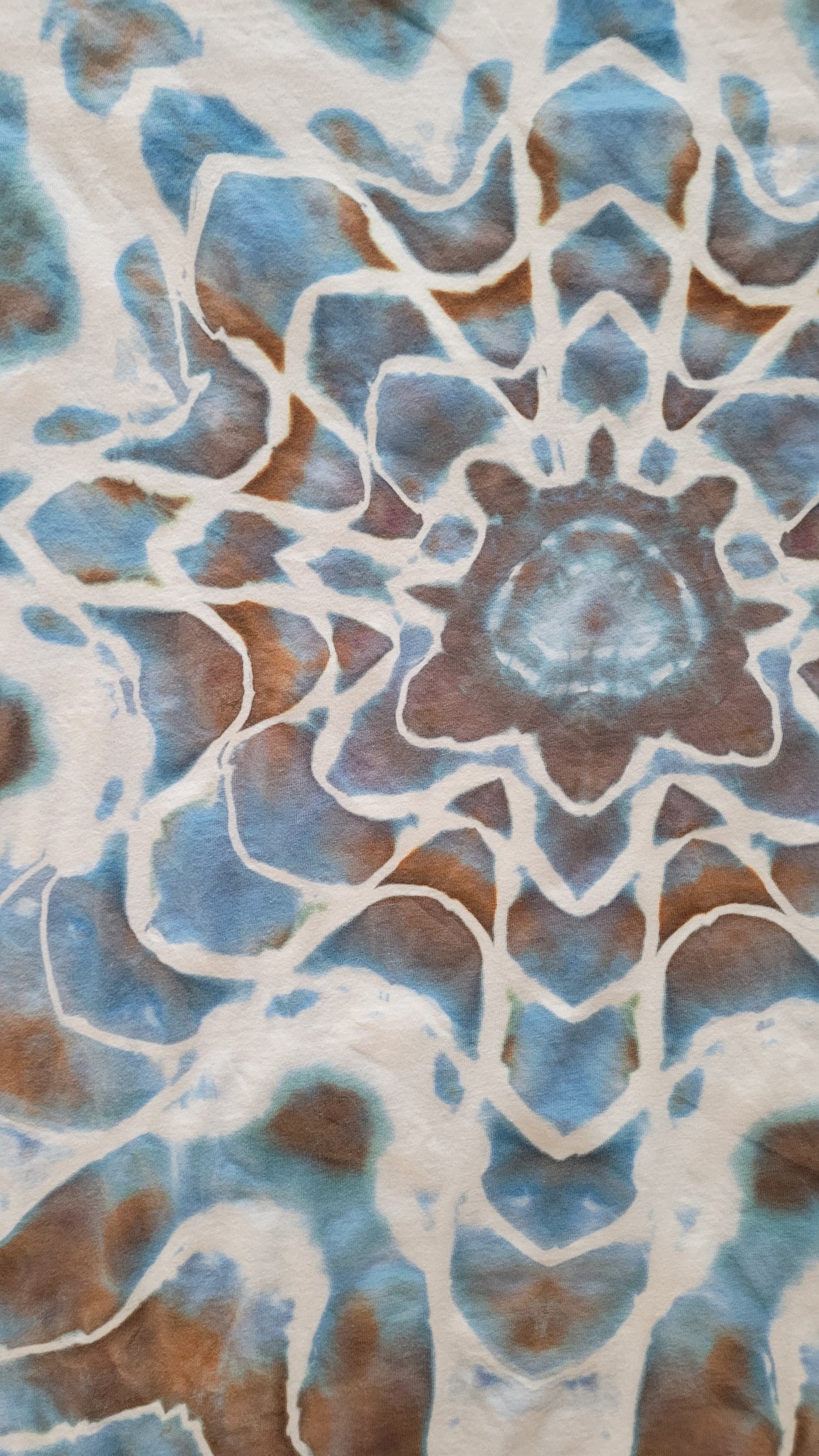 The Steel Snowflake Tie-Dye T-Shirt – Adult, Unisex, Size XXXL