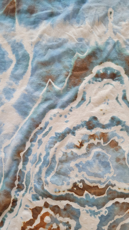 The Steel Snowflake Tie-Dye T-Shirt – Adult, Unisex, Size XXXL