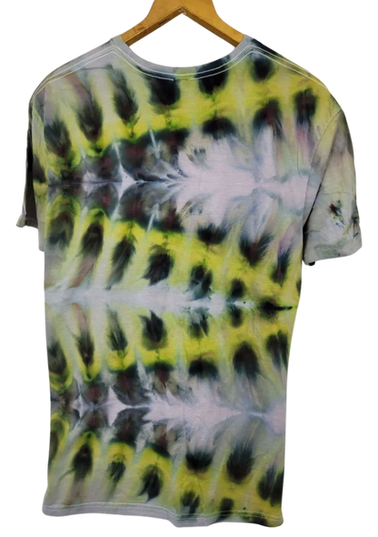 Feather Side V Tie-Dye T-Shirt - Adult, Unisex, Size L