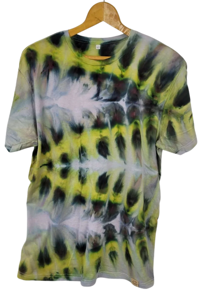 Feather Side V Tie-Dye T-Shirt - Adult, Unisex, Size L
