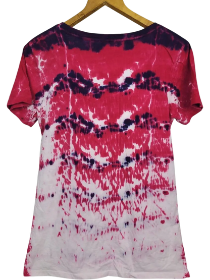 Horizontal Rolled Tie-Dye T-Shirt - Adult, Ladies, Size M