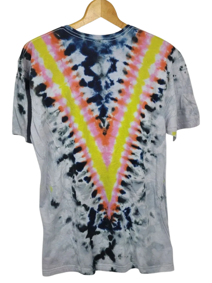 Pastel V Tie-Dye T-Shirt - Adult, Unisex, Size L