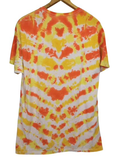 Candy Corn Tie-Dye T-Shirt - Adult, Unisex, Size XL