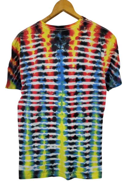 Vertical Wig-Wag Tie-Dye T-Shirt - Adult, Unisex, Size L