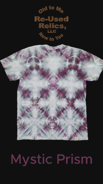 Video of mystic prism tie-dye t-shirts