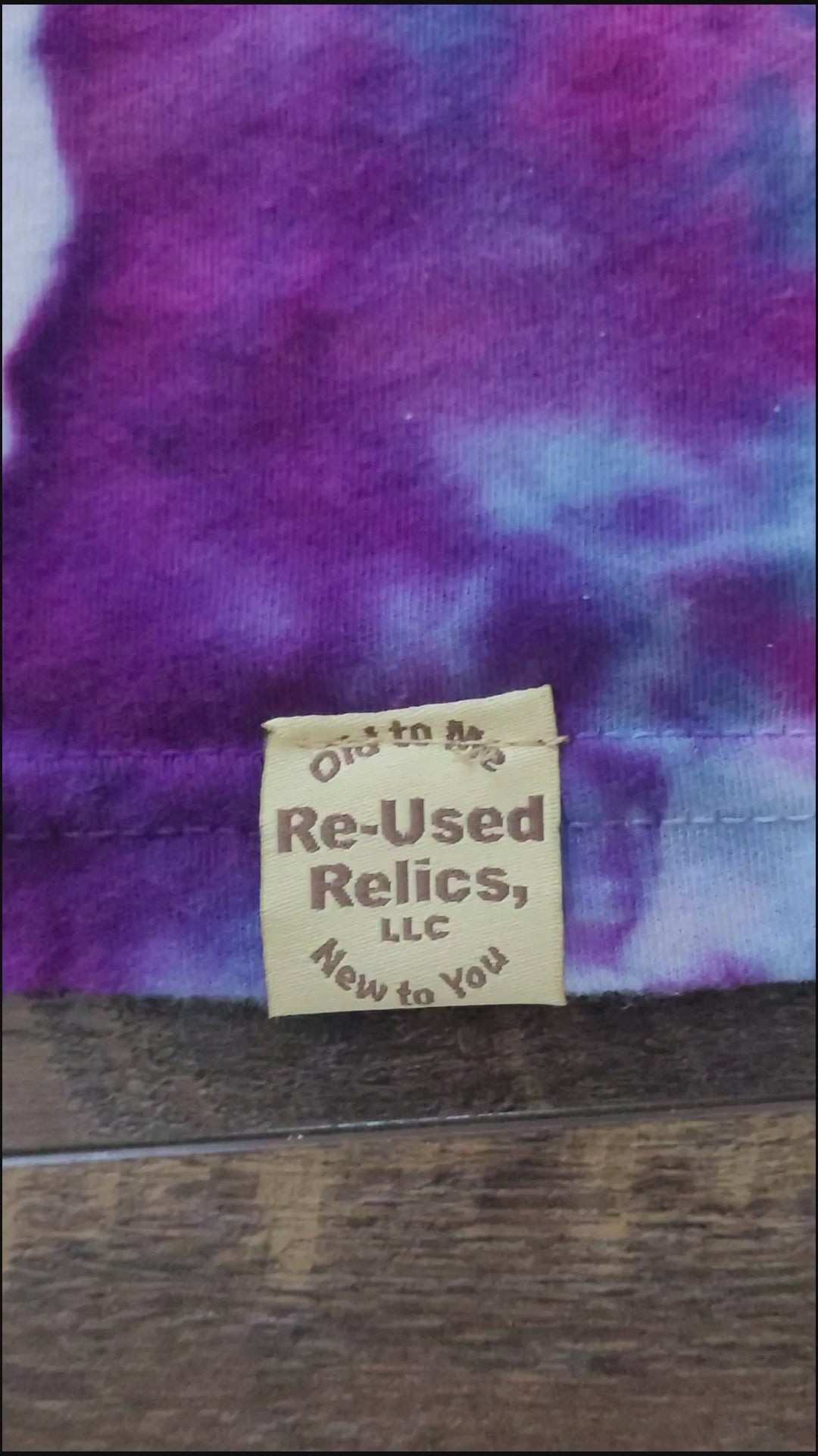 Video of Tie-Dye Shirt