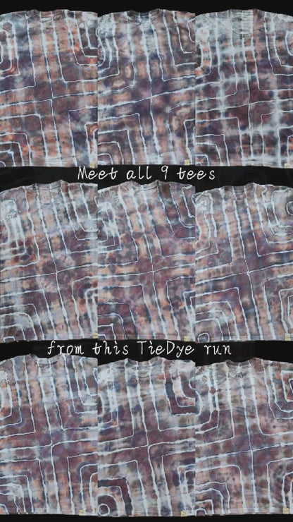 Linear Stone Tie-Dye T-Shirt - Adult, Unisex