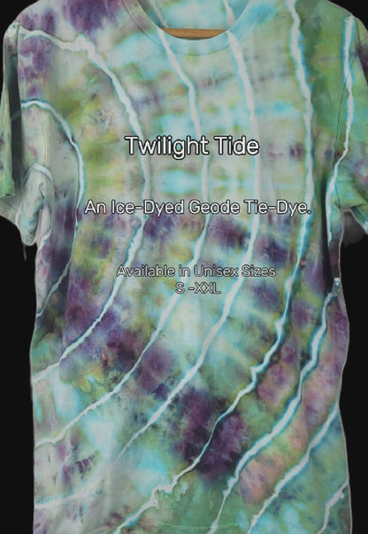 Twilight Tide Tie-Dye T-Shirt - Adult, Unisex