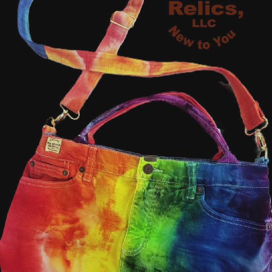 Rainbow Tie-Dye Hand Bag Video